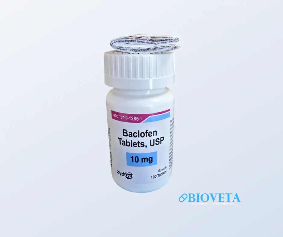 Baclofeno 10 mg 100 tabletas