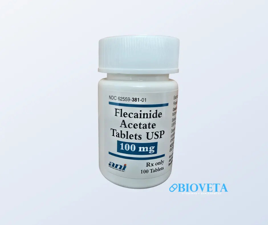 FLECAINIDA 100 MG 100 TABLETAS Bioveta
