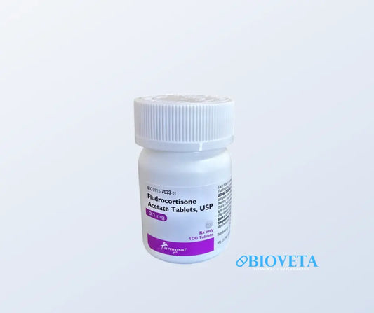 FLUDROCORTISONA 0.1 MG 100 TABLETAS Bioveta
