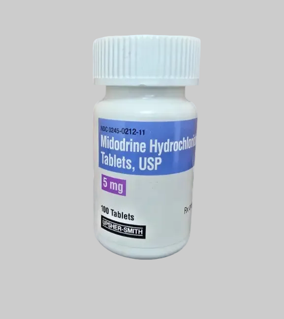 Midodrina 5 mg 100 tabletas — hipotensión ortostática y POTS — disponible en Bioveta