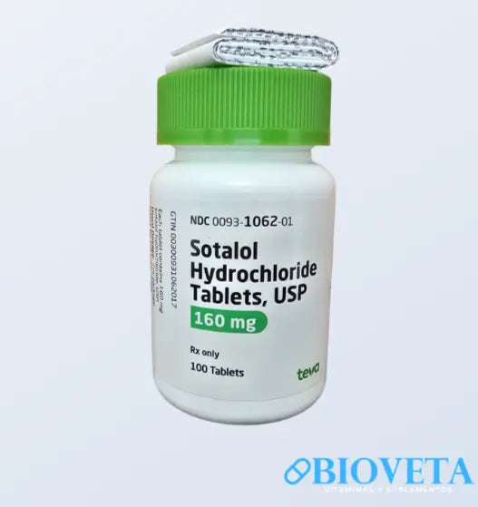 SOTALOL 160 MG 100 TABLETAS Bioveta