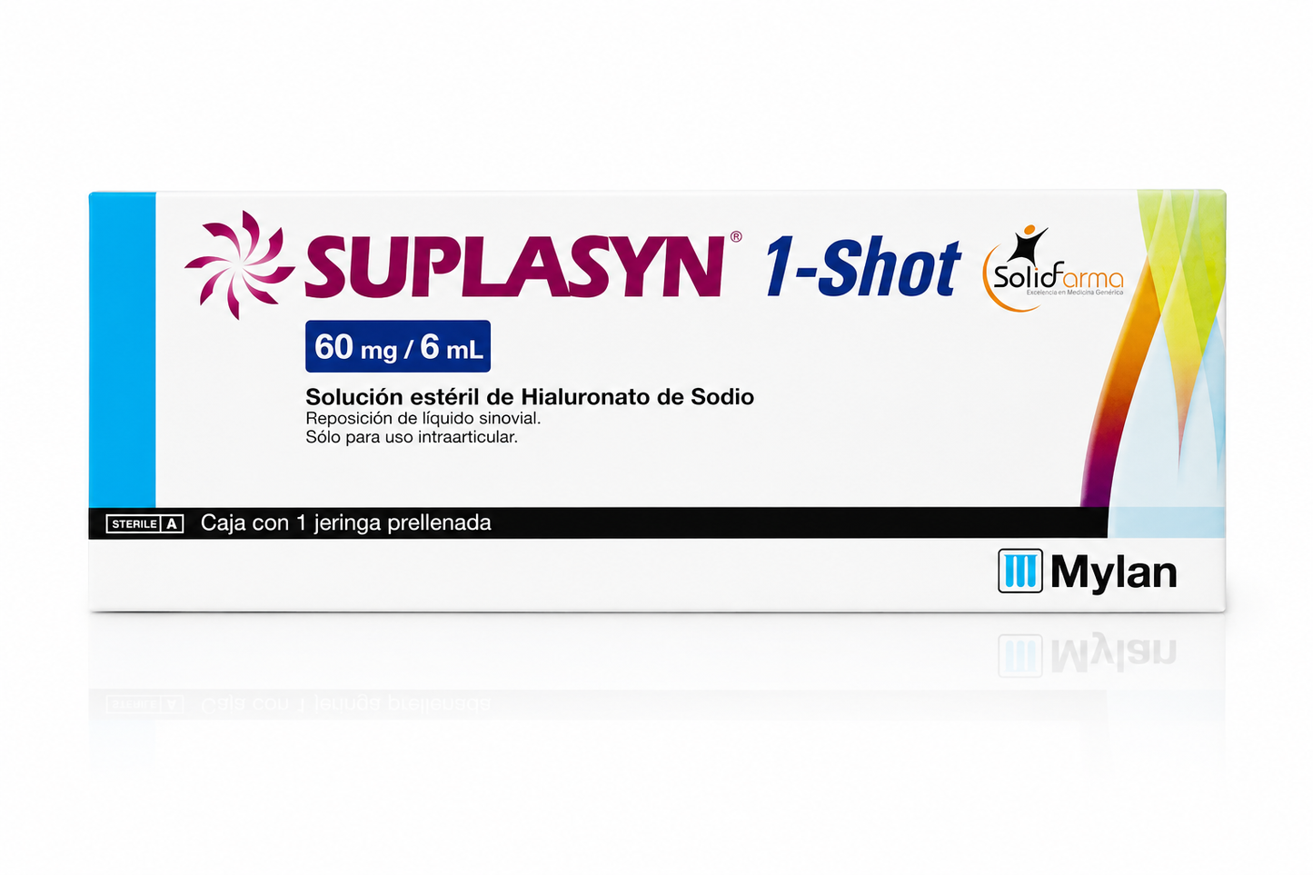 Suplasyn 1-Shot 60 mg/6 ml (Hialuronato de Sodio) | Bioveta
