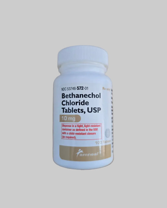 Betanecol 10 mg Amneal - Apoyo Vesical Importado | Bioveta