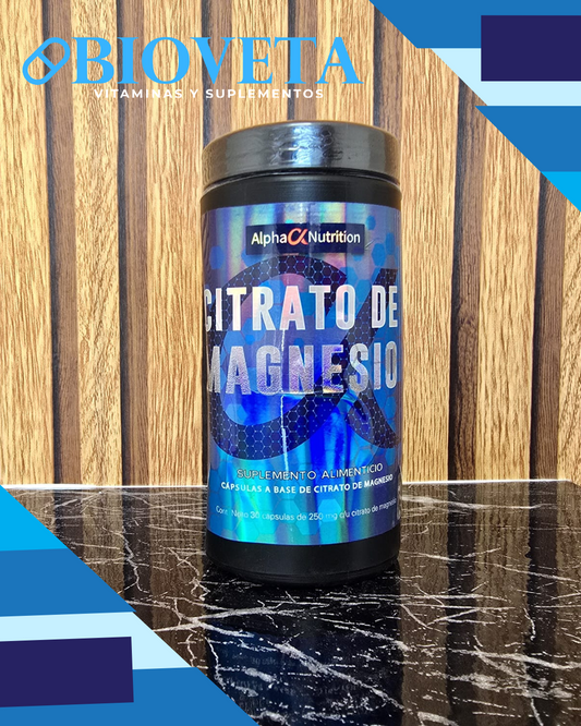 ALPHA CITRATO DE MAGNESIO 30 CAPS