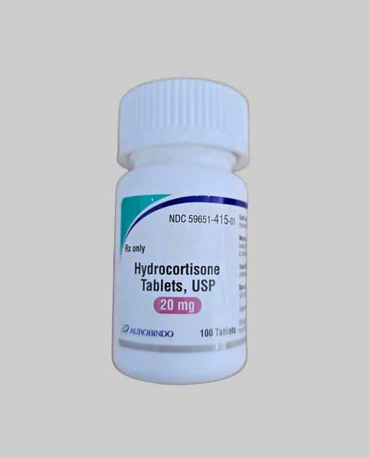 Hidrocortisona 20 mg | Insuficiencia Suprarrenal | Lab Audibino