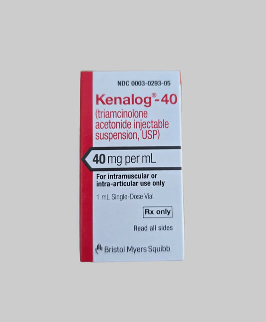 Triamcinolona 40 mg/ml Inyectable (Kenalog 40) - Artritis y Reumatología | Bioveta | Precio en México