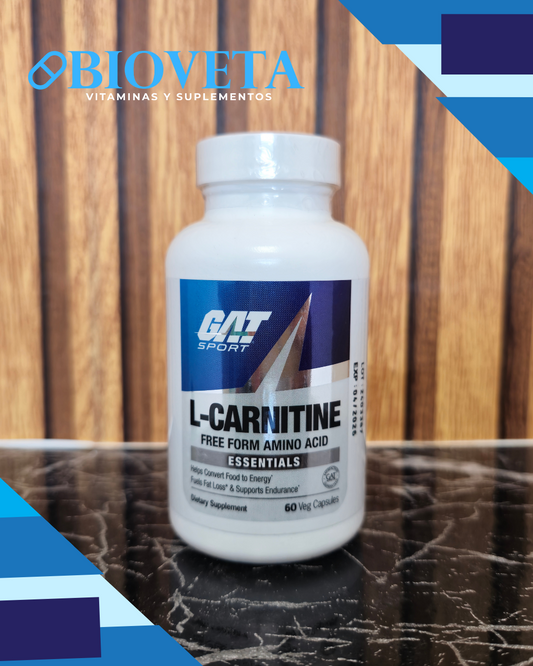 GAT L-CARNITINE 500MG 60 CAPS