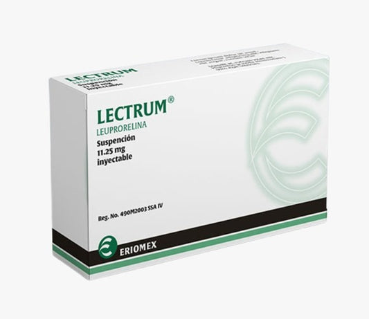 Lectrum 11.25 mg | Leuprorelina | Suspensión Inyectable | Cáncer de Próstata | Eriomex