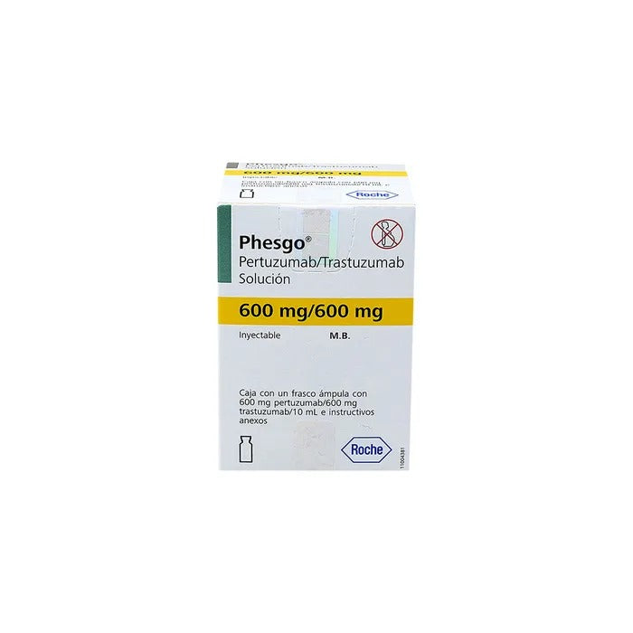 Phesgo 600 mg/600 mg Inyectable (Pertuzumab + Trastuzumab) | Bioveta