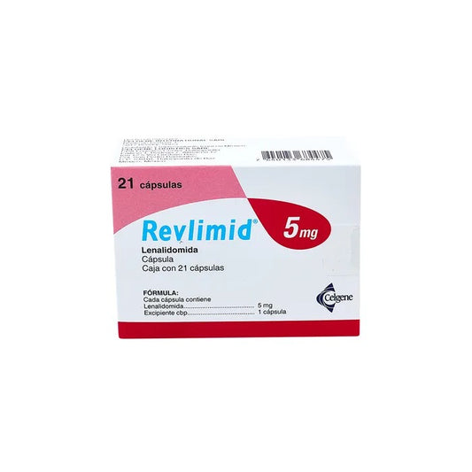 Revlimid 5 mg 21 Cápsulas (Lenalidomida) | Bioveta