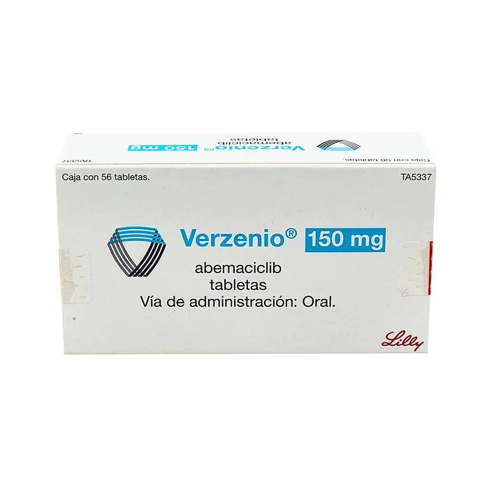 Verzenio 150 mg | Abemaciclib | 50 Tabletas | Cáncer de Mama HR+/HER2-