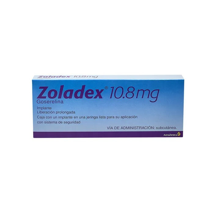 Zoladex 10.8 mg | Goserelina | Implante Inyectable | Cáncer de Próstata | AstraZeneca
