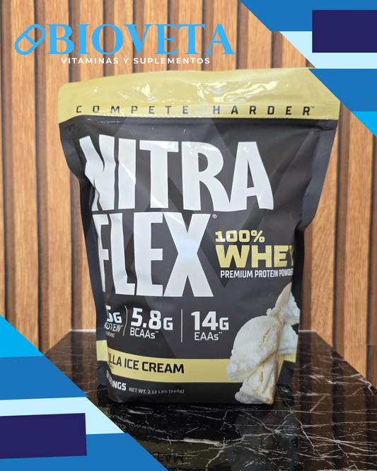 GAT PROTEINA 100% WHEY 28 SERV VAINILLA ICE CREAM